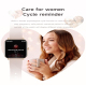 Montre Connectée Écran Couleur 1.75 Pouces Bracelet Acier Inoxydable Appels Bluetooth Étanche IP68 Autonomie 15 Jours Fonctio...