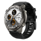 Montre Connectée Écran Couleur 1.43 Pouces Bluetooth Appel Surveillance Santé Argentée Étanche 5ATM