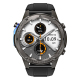 Montre Connectée Écran Couleur 1.43 Pouces Bluetooth Appel Surveillance Santé Argentée Étanche 5ATM - www.yonis-shop.com