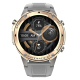 Montre Connectée Écran Couleur 1.43 Pouces Bluetooth Appel Surveillance Santé Argentée Étanche 5ATM - www.yonis-shop.com