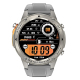 Montre Connectée Écran Couleur 1.43 Pouces Bluetooth Appel Surveillance Santé Argentée Étanche 5ATM - www.yonis-shop.com