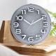 Horloge Murale Silencieuse 3D 12 Pouces Pour Salon Et Bureau Avec Affichage Digital Et Cadre En Plastique - www.yonis-shop.com