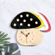 Horloge Murale Silencieuse Enfant Créative Champignon Coloré Décorative En Plexiglas Acrylic - www.yonis-shop.com
