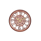 Horloge Murale Ronde Style Rétro Européen Silencieuse 11 Pouces Couleur Antique Rose Pour Salon Chambre ou Bureau - www.yonis...