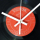 Horloge Murale Vintage En Vinyle 12 Pouces Avec Chiffres Colorés Design Rétro Silencieux Pour Décoration Intérieure - www.yon...
