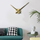 Horloge Murale DIY En Acier Inoxydable Avec Effet Miroir Pour Décoration Maison Et Bureau Noire - www.yonis-shop.com