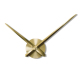 Horloge Murale DIY En Acier Inoxydable Avec Effet Miroir Pour Décoration Maison Et Bureau Noire - www.yonis-shop.com