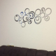 Horloge Murale 3D Design Moderne Stickers Acrylique Décoratif Style Antique Or Pour Intérieur Quartz Géométrique Abstrait - w...