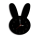Horloge Murale Décorative Enfantine Silencieuse Motif Lapin Rose Pour Chambre D'Enfants - www.yonis-shop.com