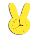 Horloge Murale Décorative Enfantine Silencieuse Motif Lapin Rose Pour Chambre D'Enfants - www.yonis-shop.com