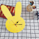 Horloge Murale Décorative Enfantine Silencieuse Motif Lapin Rose Pour Chambre D'Enfants - www.yonis-shop.com