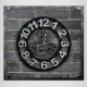 Horloge Murale Vintage Style Industriel Américain En Bois Couleur Or Idéale Pour Cadeau De Pendaison De Crémaillère - www.yon...