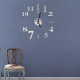 Horloge Murale DIY En Acrylique Doré Avec Mouvement Silencieux Quartz Pour Décoration Créative - www.yonis-shop.com
