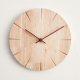 Horloge Murale En Bois Massif 12 Pouces Pour Salon Chambre Bureau Décoration Élégante Et Précise