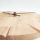 Horloge Murale En Bois Massif 12 Pouces Pour Salon Chambre Bureau Décoration Élégante Et Précise - www.yonis-shop.com