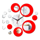 Horloge Murale Décorative 3D Stéréo Acrylique Miroir Moderne Pour Salon Style Abstrait Étanche Anti-Corrosion - www.yonis-sho...
