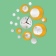 Horloge Murale Décorative 3D Stéréo Acrylique Miroir Moderne Pour Salon Style Abstrait Étanche Anti-Corrosion - www.yonis-sho...