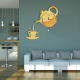 Horloge Murale 3D DIY Moderne En Acrylique Pour Cuisine Salon Et Salle À Manger - www.yonis-shop.com