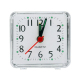 Horloge Digitale Carrée Rose Compacte et Silencieuse pour Chambre ou Bureau