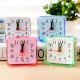 Horloge Digitale Carrée Rose Compacte et Silencieuse pour Chambre ou Bureau - www.yonis-shop.com