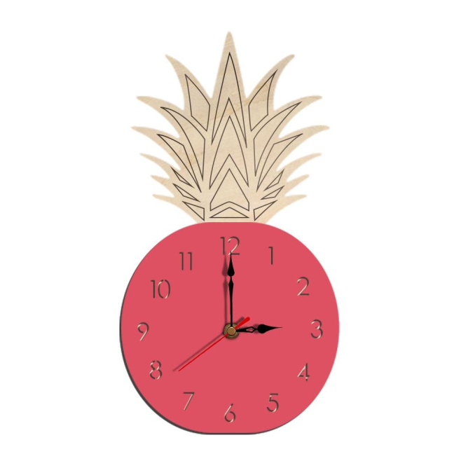 Horloge Murale Enfant Silencieuse En Acrylique Décorative Pour Salon Chambre Et Bureau - www.yonis-shop.com