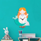 Horloge Murale Enfant Cartoon Bois Écologique Couleurs Vives Pour Chambre Et Salon - www.yonis-shop.com