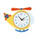 Horloge Murale Enfant Cartoon Bois Écologique Couleurs Vives Pour Chambre Et Salon - www.yonis-shop.com