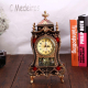 Horloge Vintage Classique En Plastique Pour Salon Bureau Ou Hôtel Design Géométrique Avec Mouvement Sautant Et Chants Horaire...