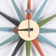 Horloge Murale Moderne Et Créative En Bois 48cm Design Abstrait Silencieux Pour Intérieur - www.yonis-shop.com