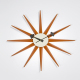 Horloge Murale Moderne Et Créative En Bois 48cm Design Abstrait Silencieux Pour Intérieur - www.yonis-shop.com