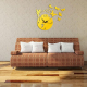 Horloge Murale Papillon 3D Acrylique Déco Salon Chambre Anti-Corrosion Design Circulaire Quartz - www.yonis-shop.com