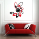 Horloge Murale Design Moderne 3D Effet Miroir Acrylique Autocollante Décoration Intérieure - www.yonis-shop.com