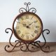 Horloge Rétro En Fer Pour Salon Décoration Silencieuse Durable Et Élégante - www.yonis-shop.com