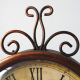 Horloge Rétro En Fer Pour Salon Décoration Silencieuse Durable Et Élégante - www.yonis-shop.com