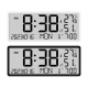 Horloge Murale Numérique Multifonctionnelle Avec Affichage Date Température Humidité Design Moderne - www.yonis-shop.com