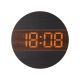 Horloge Murale Numérique En Bois Pour Salon Décoration Intérieure Design Moderne - www.yonis-shop.com