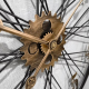 Horloge Murale Vintage 3D Métal 60cm Design Roue Silencieuse Pour Salon Chambre Restaurant - www.yonis-shop.com