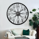Horloge Murale Vintage 3D Métal 60cm Design Roue Silencieuse Pour Salon Chambre Restaurant - www.yonis-shop.com