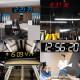 Horloge Murale LED Digitale Multifonction WIFI Design Moderne Pour Maison Et Bureau - www.yonis-shop.com