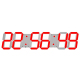 Horloge Murale LED Digitale Multifonction WIFI Design Moderne Pour Maison Et Bureau - www.yonis-shop.com