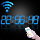Horloge Murale LED Digitale Multifonction WIFI Design Moderne Pour Maison Et Bureau - www.yonis-shop.com