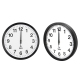 Horloge Murale Wifi Synchronisation Automatique Moderne Minimaliste Silencieuse Pour Salon Taille 16 Pouces - www.yonis-shop.com