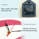 Horloge Murale Enfant Silencieuse En Forme De Hibou Pour Chambre Décorative 28x25cm - www.yonis-shop.com