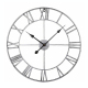 Horloge Murale Décorative Silencieuse Vintage Or 45cm Pour Salon En Fer Avec Chiffres Romains - www.yonis-shop.com
