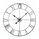 Horloge Murale Décorative Silencieuse Vintage Or 45cm Pour Salon En Fer Avec Chiffres Romains - www.yonis-shop.com