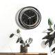 Horloge Murale Acrylique Transparente Silencieuse Pour Salon Chambre Et Bureau