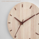 Horloge Murale En Bois Massif Pour Salon Chambre Bureau Décorative 30cm Précision Et Élégance - www.yonis-shop.com