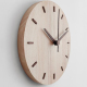 Horloge Murale En Bois Massif Pour Salon Chambre Bureau Décorative 30cm Précision Et Élégance - www.yonis-shop.com