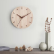 Horloge Murale En Bois Massif Pour Salon Chambre Bureau Décorative 30cm Précision Et Élégance - www.yonis-shop.com