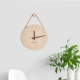 Horloge Murale En Bois Sans Imprimé 10 Pouces Design Élégant Pour Salon Bureau Chambre - www.yonis-shop.com